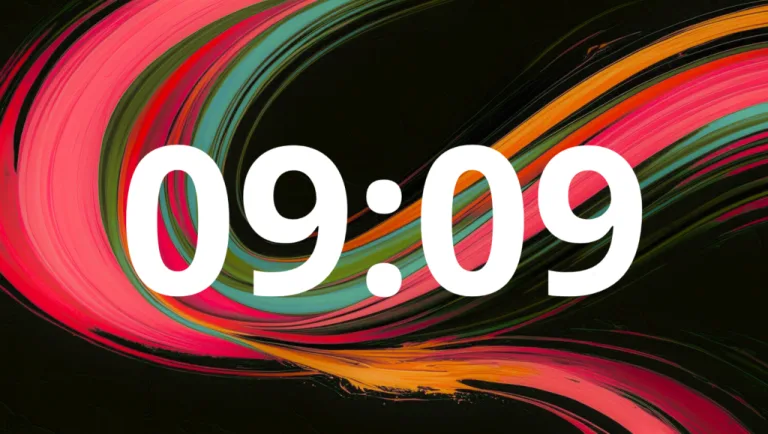 09:09 на годиннику