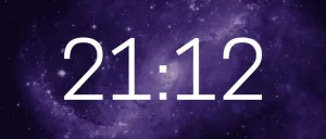 21:12 на часах