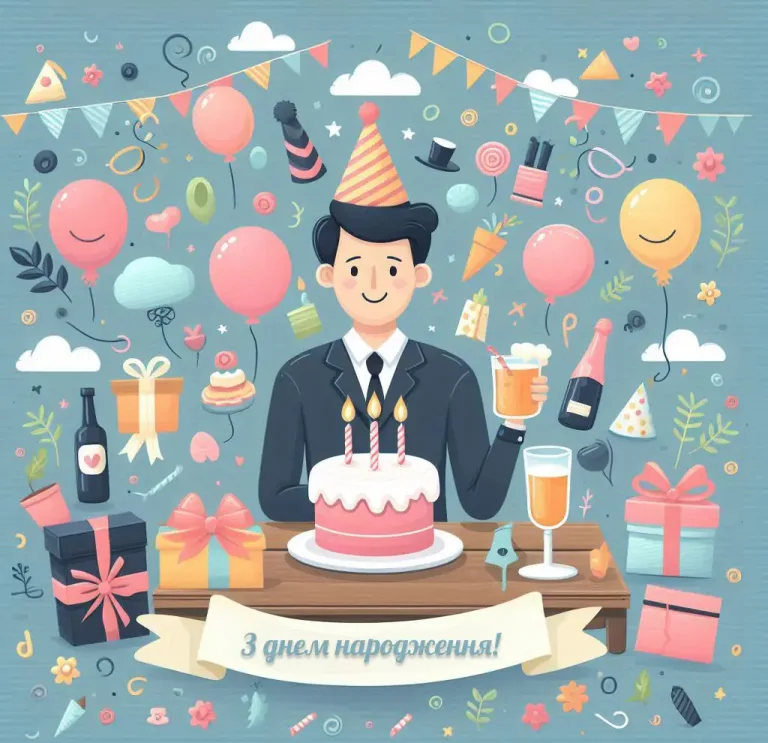 з днем народженням мужчині