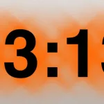 1313 на годиннику