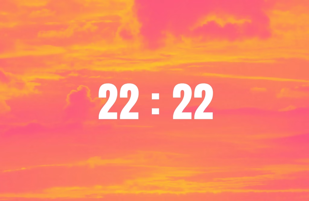 22 22 на годиннику